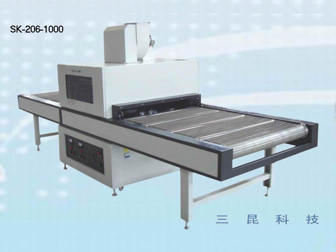 家具UV固化机板材UV固化炉UV紫外线固化机SK-206-1000